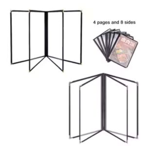 Menu Folder 4 Pages A4