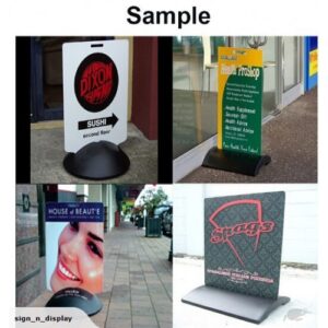 FOOTPATH SIGNS (incl design & signage) "SPECIAL $"
