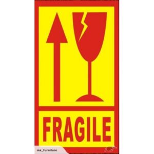 Fragile Stickers 9cmX5cm 100 Labels