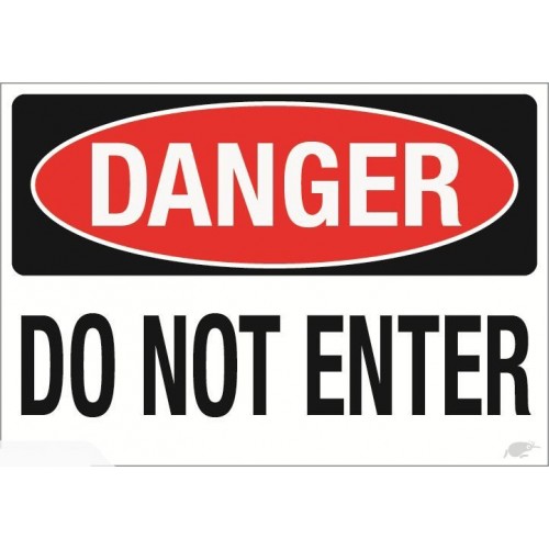 DANGER – DO NOT ENTER Sign - GAO PRINT&SIGN