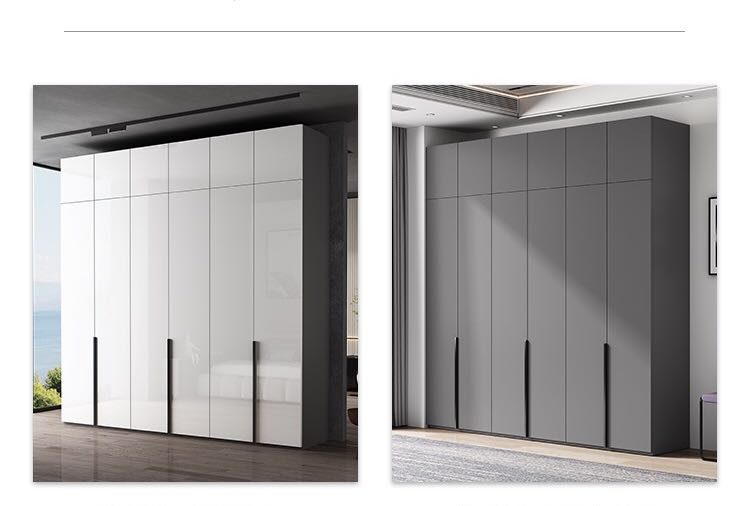 All sizes available in stock Quality Ikea style Wardrobe with TopCabinet White - Image 14
