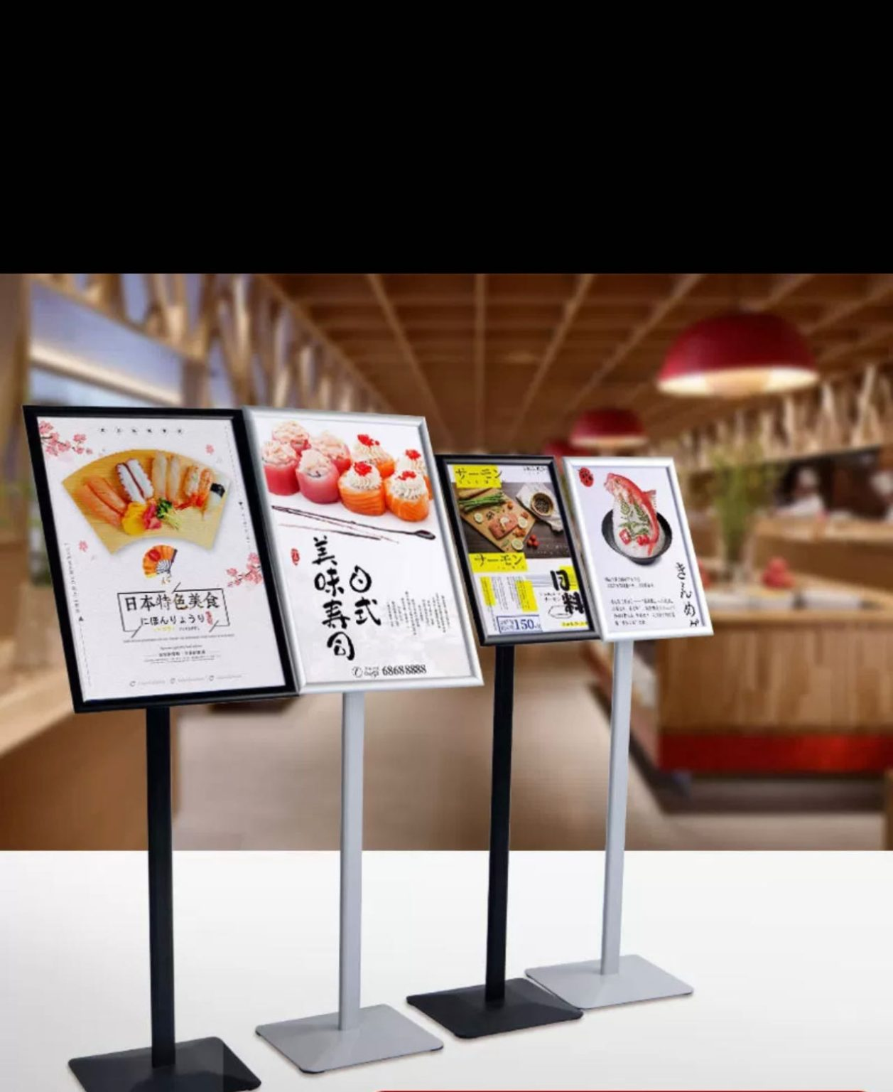 Heavy Duty Sturdy base! A2 Display Stand Menu Stand brand new - GAO ...