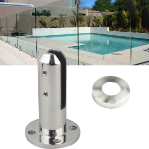 Clearance Sale! GLASS Swimming POOL FENCING SPIGOT Square Spigots new silver