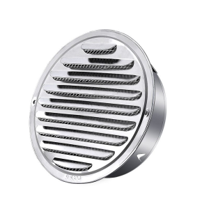 Stainless Steel Ducting/ Bathroom Grille Exhaust 150mm 6in NEW